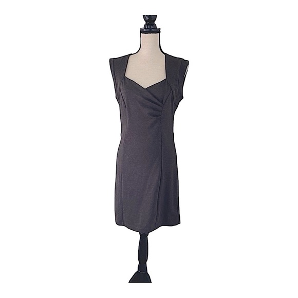 Forever 21 Sleeveless Dark Gray Dress. Sz L. - Picture 10 of 10